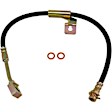 H38454 Front, Passenger Side First Stop Series Brake Line, Metal and Rubber