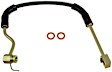 H38557 Front, Passenger Side First Stop Series Brake Line, Metal and Rubber