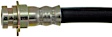H38588 Front, Driver Side First Stop Series Brake Line, Metal and Rubber