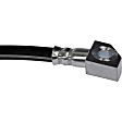 H38614 Front, Driver Side First Stop Series Brake Line, EPDM Rubber