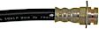 H38622 Front, Driver Side First Stop Series Brake Line, Metal and Rubber