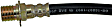 H38624 First Stop Series Brake Line, Metal and Rubber