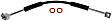 1993 Ford Ranger - Front, Driver Side Brake Line, RWD, Metal and Rubber, First Stop Series