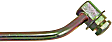 1994 Mazda B2300 - Front, Passenger Side Brake Line, Metal and Rubber, First Stop Series