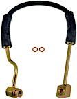 H38629 Front, Driver Side First Stop Series Brake Line, Metal and Rubber
