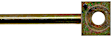 H38629 Front, Driver Side First Stop Series Brake Line, Metal and Rubber