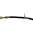 H38714 Front, Driver Side First Stop Series Brake Line, EPDM Rubber