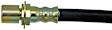 H38788 Rear, Driver and Passenger Side First Stop Series Brake Line, Metal and Rubber