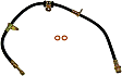 1996 Isuzu Oasis - Front, Passenger Side Brake Line, Metal and Rubber, First Stop Series
