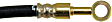 1997 Honda Odyssey - Front, Driver Side Brake Line, Metal and Rubber, First Stop Series