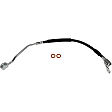 1994 Jeep Wrangler - Front, Passenger Side Brake Line, Non-ABS, With Standard Suspension, EPDM Rubber, First Stop Series