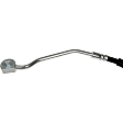 1994 Jeep Wrangler - Front, Passenger Side Brake Line, Non-ABS, With Standard Suspension, EPDM Rubber, First Stop Series
