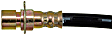 H38871 Rear, Center First Stop Series Brake Line, Metal and Rubber