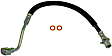 H38883 Front, Driver Side First Stop Series Brake Line, Metal and Rubber