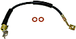 H38894 Front, Passenger Side First Stop Series Brake Line, Metal and Rubber