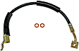 H38895 Front, Driver Side First Stop Series Brake Line, Metal and Rubber