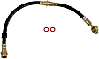 H38969 Front, Driver and Passenger Side First Stop Series Brake Line, Metal and Rubber