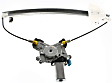 Front, Passenger Side Power Window Regulator, With Motor