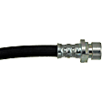 H620013 Front, Driver Side First Stop Series Brake Line, EPDM Rubber