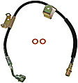 H620051 Front, Driver Side First Stop Series Brake Line, Metal and Rubber