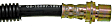 H620051 Front, Driver Side First Stop Series Brake Line, Metal and Rubber