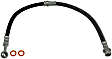 H620106 Front, Driver and Passenger Side First Stop Series Brake Line, Metal and Rubber