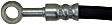 H620106 Front, Driver and Passenger Side First Stop Series Brake Line, Metal and Rubber