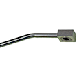 2010 Chrysler PT Cruiser - Front, Passenger Side Brake Line, With Anti-Lock Brake System (ABS), EPDM Rubber, First Stop Series