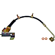 Front, Passenger Side First Stop Series Brake Line, EPDM Rubber