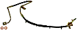 2000 Jeep Grand Cherokee - Front, Passenger Side Brake Line, Metal and Rubber, First Stop Series