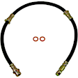 H620296 Front, Driver and Passenger Side First Stop Series Brake Line, EPDM Rubber
