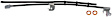 H620324 Front, Driver Side First Stop Series Brake Line, Metal and Rubber