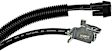 H620324 Front, Driver Side First Stop Series Brake Line, Metal and Rubber
