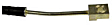 H620328 Front, Driver Side First Stop Series Brake Line, Metal and Rubber