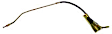 H620355 Rear, Driver Side First Stop Series Brake Line, Metal and Rubber