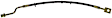 H620374 Rear, Passenger Side First Stop Series Brake Line, Metal and Rubber