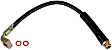 H620437 Front, Driver Side First Stop Series Brake Line, Metal and Rubber