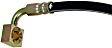 H620437 Front, Driver Side First Stop Series Brake Line, Metal and Rubber