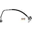 H620493 Rear, Driver Side First Stop Series Brake Line, EPDM Rubber