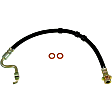 H620514 Front, Driver Side First Stop Series Brake Line, Metal and Rubber