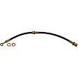 H620566 Front, Passenger Side First Stop Series Brake Line, Metal and Rubber