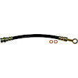 H620602 Rear, Driver and Passenger Side, Outer First Stop Series Brake Line, Metal and Rubber