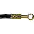 H620602 Rear, Driver and Passenger Side, Outer First Stop Series Brake Line, Metal and Rubber
