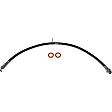 H620640 Front, Driver Side First Stop Series Brake Line, EPDM Rubber