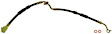 2009 Mercury Milan - Front, Passenger Side Brake Line, Metal and Rubber, First Stop Series