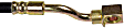 H620722 First Stop Series Brake Line, Metal and Rubber