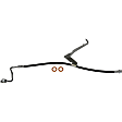 2009 Ford F-250 Super Duty - Front, Passenger Side Brake Line, 4WD, EPDM Rubber, First Stop Series