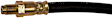 H621073 Front, Driver and Passenger Side First Stop Series Brake Line, Metal and Rubber
