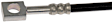 H621172 Rear, Passenger Side, Outer First Stop Series Brake Line, Metal and Rubber