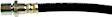 H621203 Front, Passenger Side First Stop Series Brake Line, Metal and Rubber